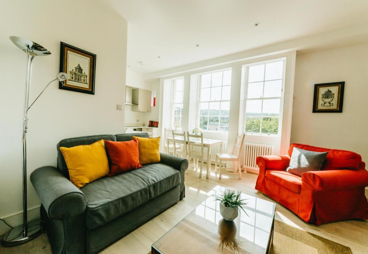 Apartamento Luxury 1 Bed Flat, Spectacular Views Of Bath Exterior foto